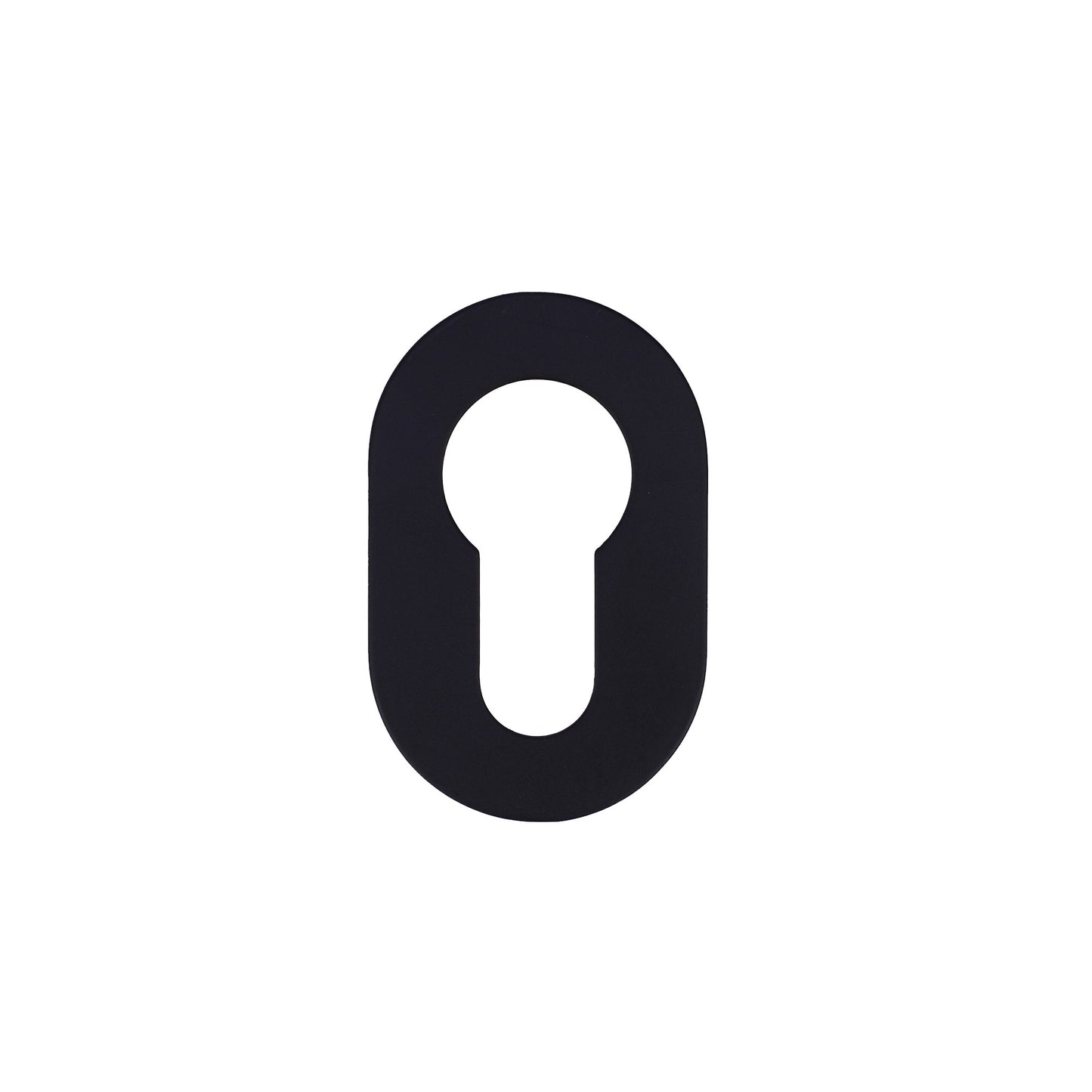 Rosso Mini Euro Profile Escutcheon