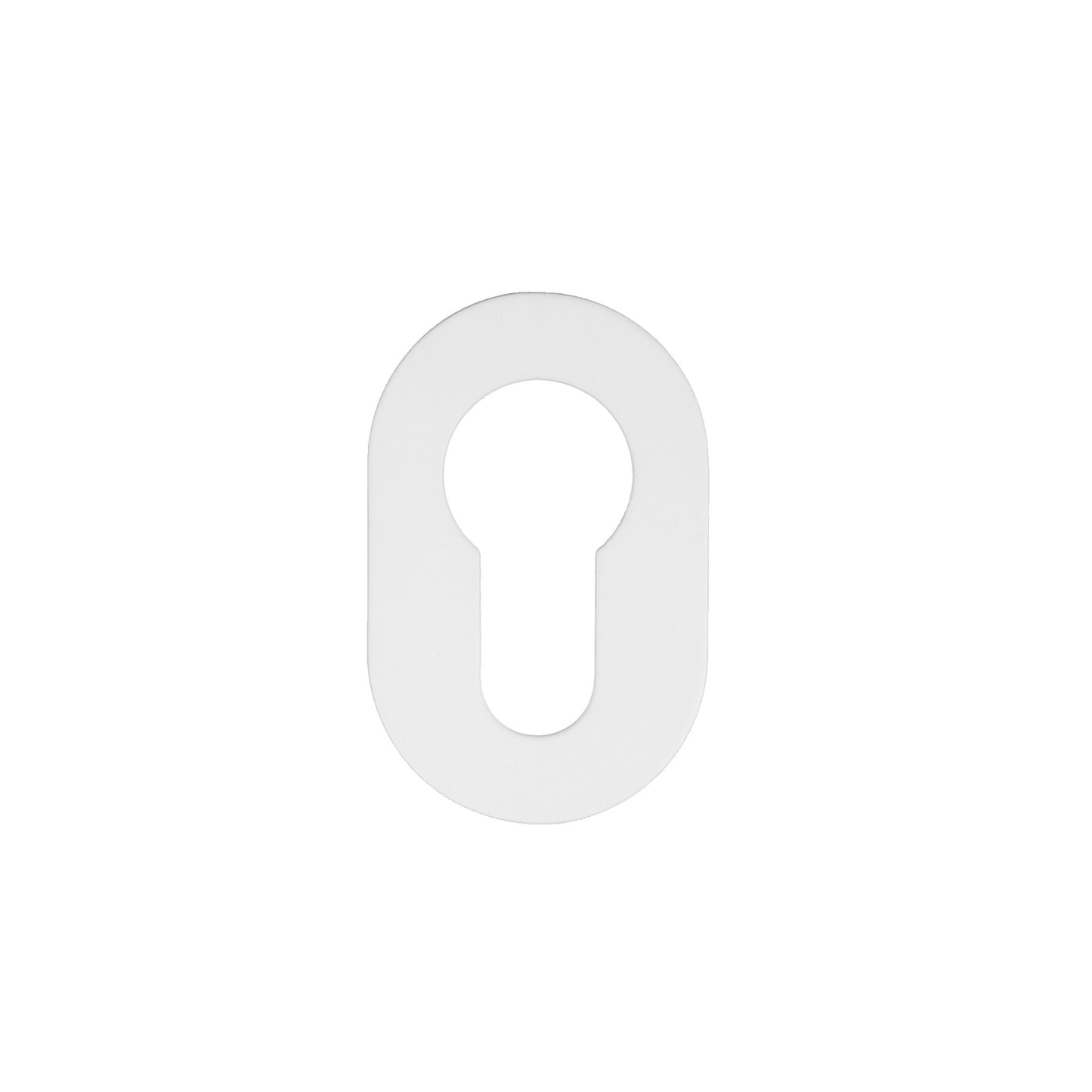 Rosso Mini Euro Profile Escutcheon