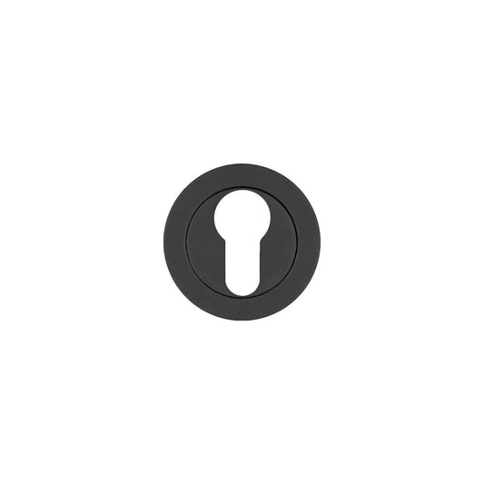 Euro Profile Escutcheon on Round Rose