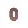 Rosso Mini Standard Profile Escutcheon PVD Bronze Love Handles uk