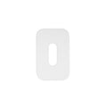 Standard Profile Escutcheon - Rosso Mini Squircle Powder Coat White Love Handles uk