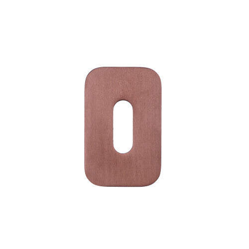 Standard Profile Escutcheon - Rosso Mini Squircle