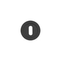 Standard Profile Escutcheon on Round Rose