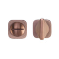 Rosso Mini Squircle Turn & Release PVD Bronze Love Handles uk