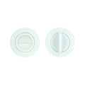 Rosso Slim Turn & Release – 53mm Ultra-Slim Rose Powder Coat White Love Handles uk