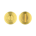 Turn & Release – Round Rose 50mm PVD Satin Brass Love Handles uk