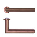 Lugano Lever on 32mm Round Mini Rose PVD Bronze Love Handles uk