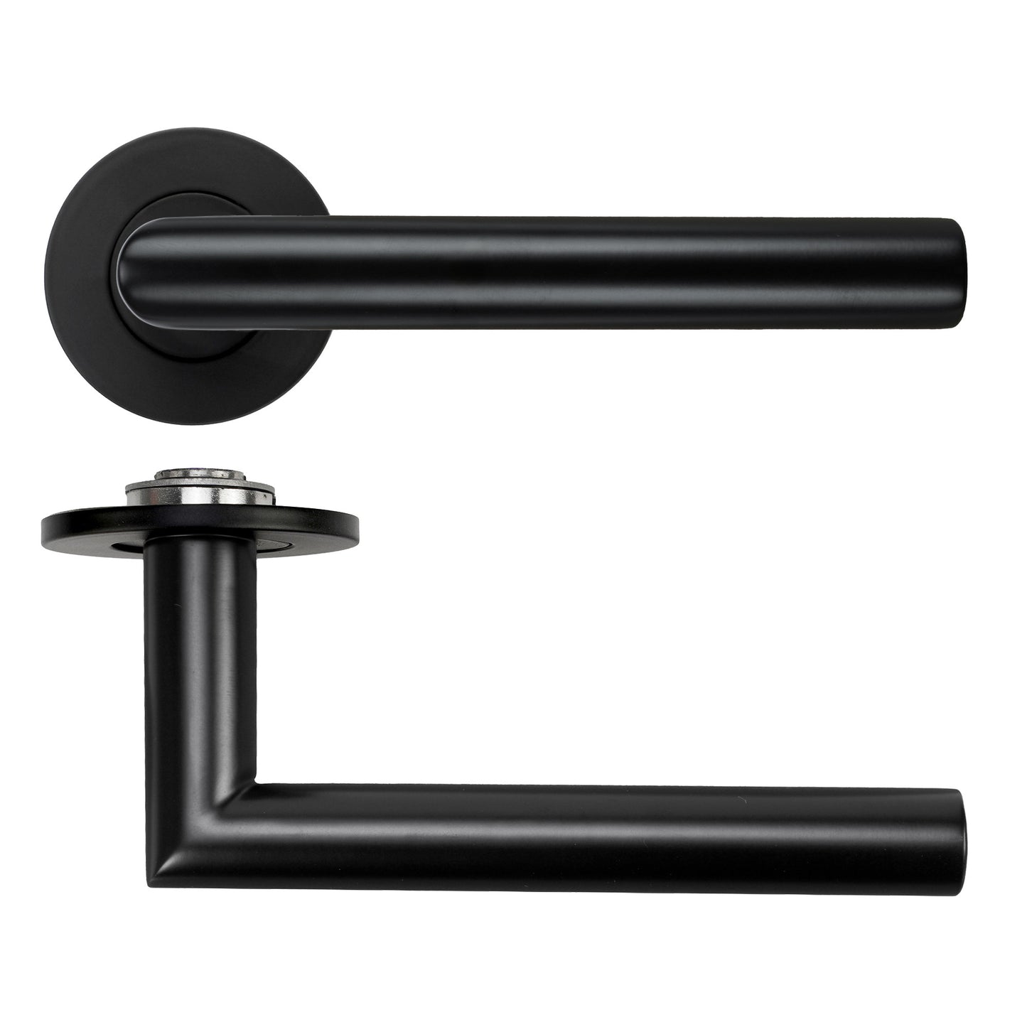 Lugano Lever on 4mm Round Slim Sprung Rose