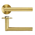 Lugano Lever on 4mm Round Slim Sprung Rose