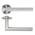 Lugano Lever on 4mm Round Slim Sprung Rose