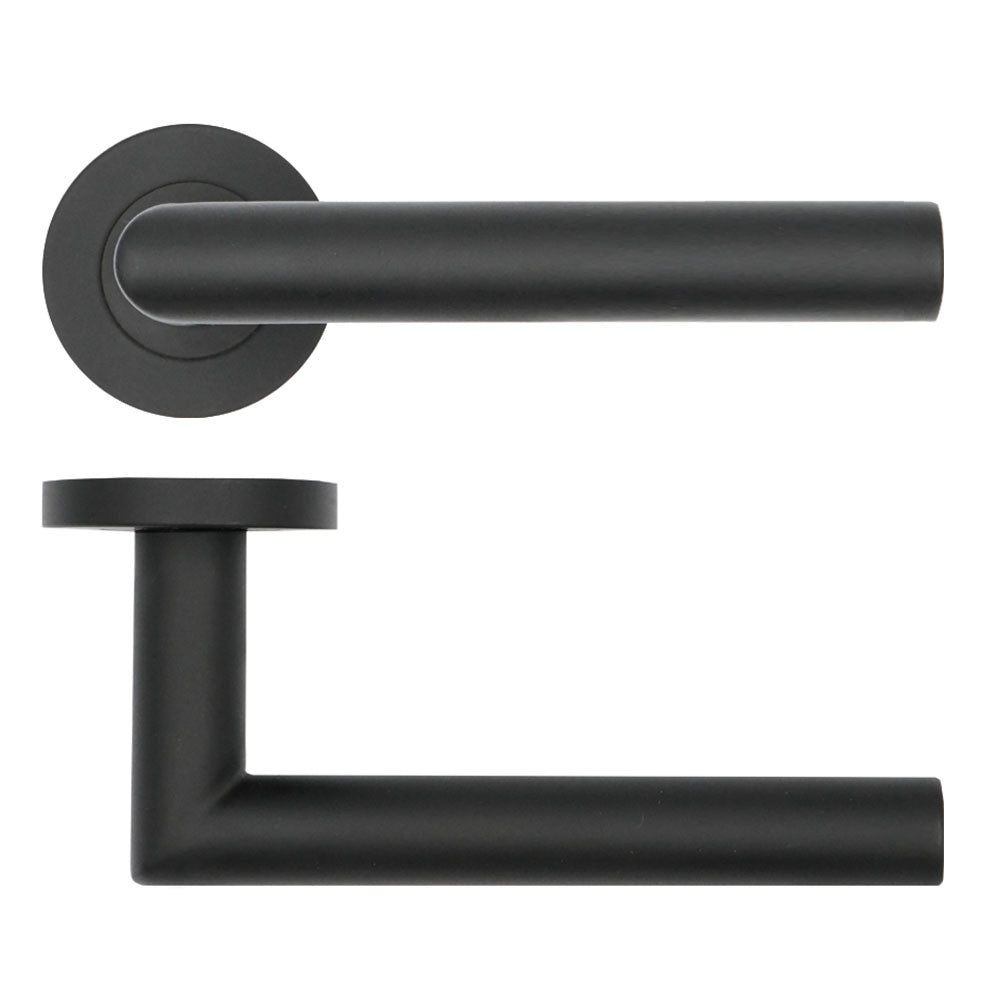 Lugano Lever on Round Rose