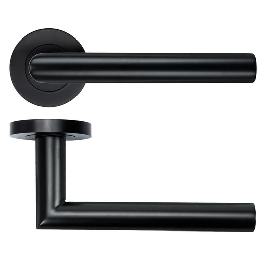 Lugano Lever on Round Rose