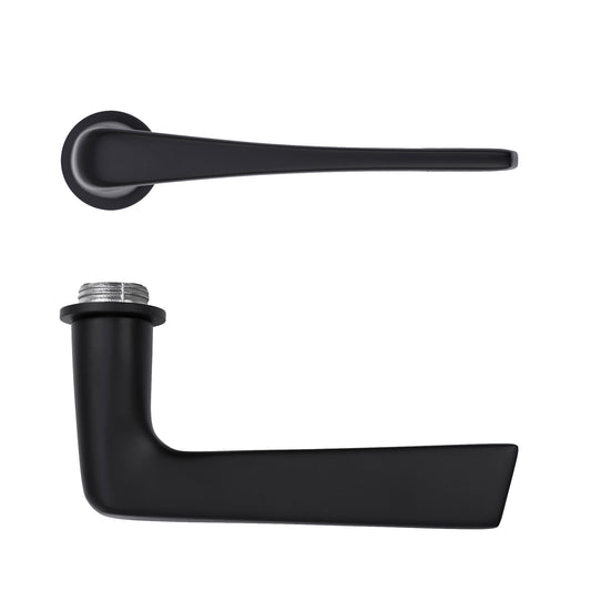 Como Lever on 32mm Round Mini Rose