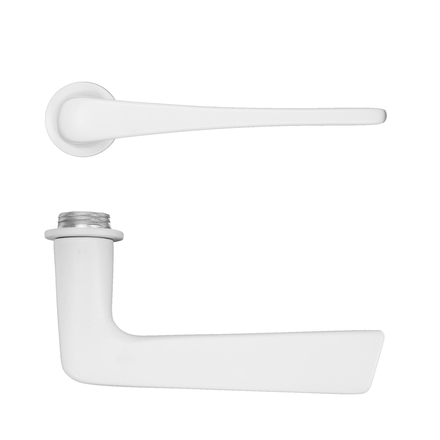Como Lever on 32mm Round Mini Rose