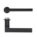 Varese Lever on 32mm Round Mini Rose Powder Coat Black Love Handles uk