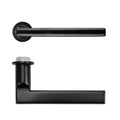 Varese Lever on 32mm Round Mini Rose PVD Black Love Handles uk