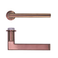 Varese Lever on 32mm Round Mini Rose PVD Bronze Love Handles uk