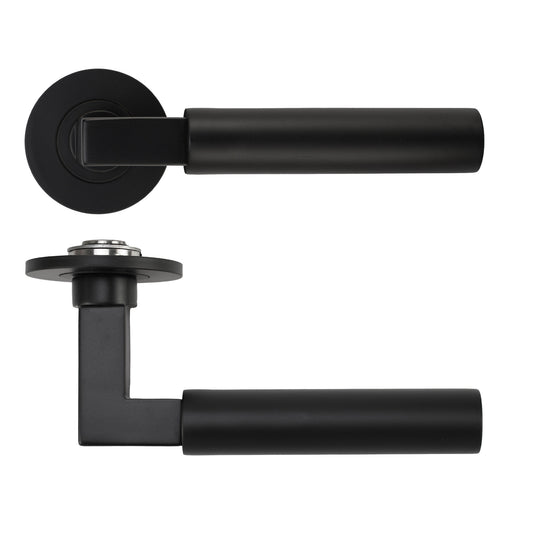 Garda Lever on 4mm Round Slim Sprung Rose