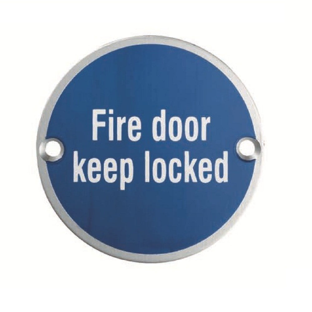 Fire Door Keep Locked Symbols