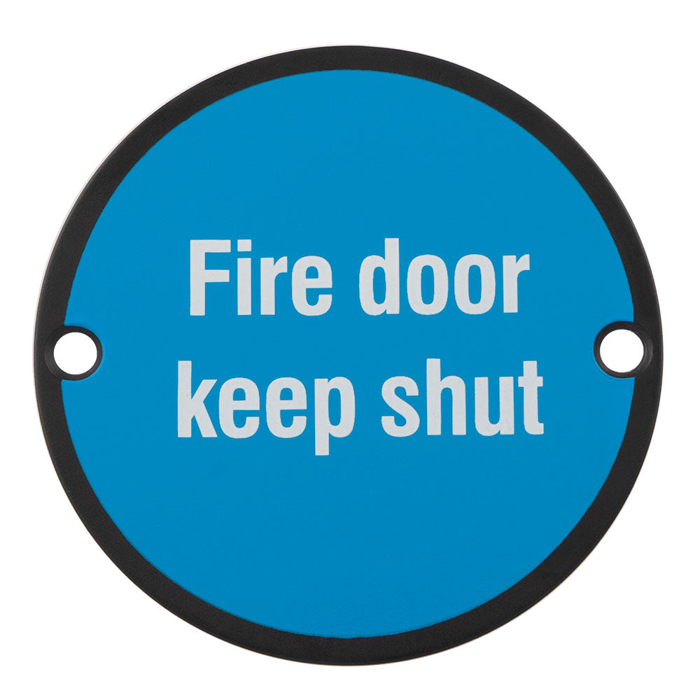 Fire Door Keep Shut Sign