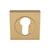 Satin Brass / Square Euro Profile