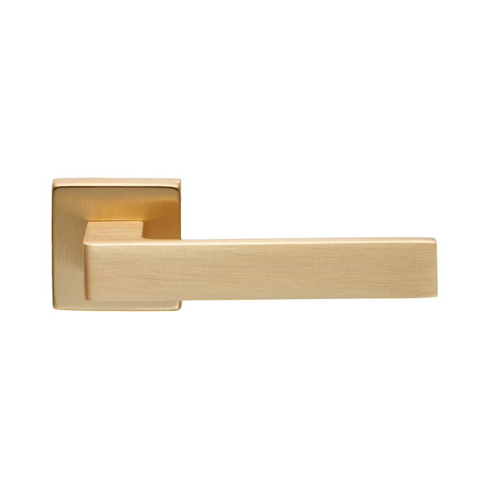 Manital Techna Lever on Square Rose - 51mm Rose Dia
