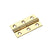 50 x 28 x 1.5mm / Polished Brass