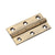 64 x 35 x 2mm / Florentine Bronze