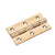 64 x 35 x 2mm / Satin Brass