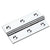 75 x 41 x 2mm / Polished Chrome