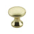 24mm Knob / Brushed Gold