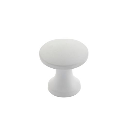 Round Cabinet Knob - 24.2mm Dia