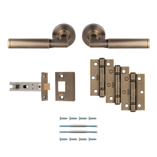 Carlisle Brass Belas Door Handle Pack — Lever, Latch & Hinges (5 Finishes)