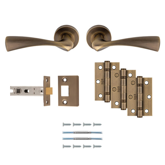 Carlisle Brass Sintra Door Handle Pack — Lever, Latch & Hinges (5 Finishes)