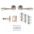 Carlisle Brass Sintra Door Handle Pack — Lever, Latch & Hinges (5 Finishes)