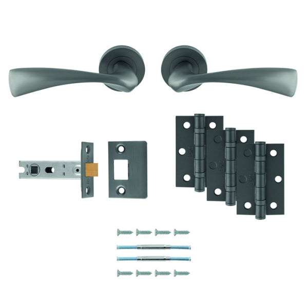 Carlisle Brass Sintra Door Handle Pack — Lever, Latch & Hinges (5 Finishes)