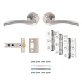 Carlisle Brass Sines Door Handle Pack — Lever, Latch & Hinges (5 Finishes)