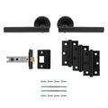 Carlisle Brass Faro Door Handle Pack — Lever, Latch & Hinges (5 Finishes)