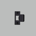 Buster + Punch Strike Plate Kit / T Shaped / 54MM Door Black