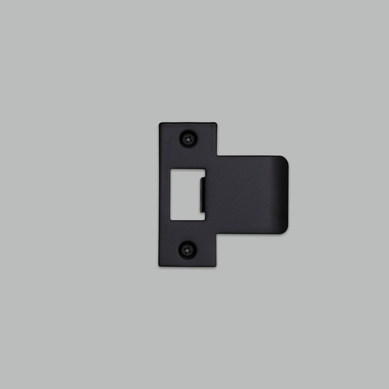 Buster + Punch Strike Plate Kit / T Shaped / 75MM Door Black