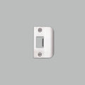 Buster + Punch Strike Plate Kit / D Shaped / Standard Door Steel