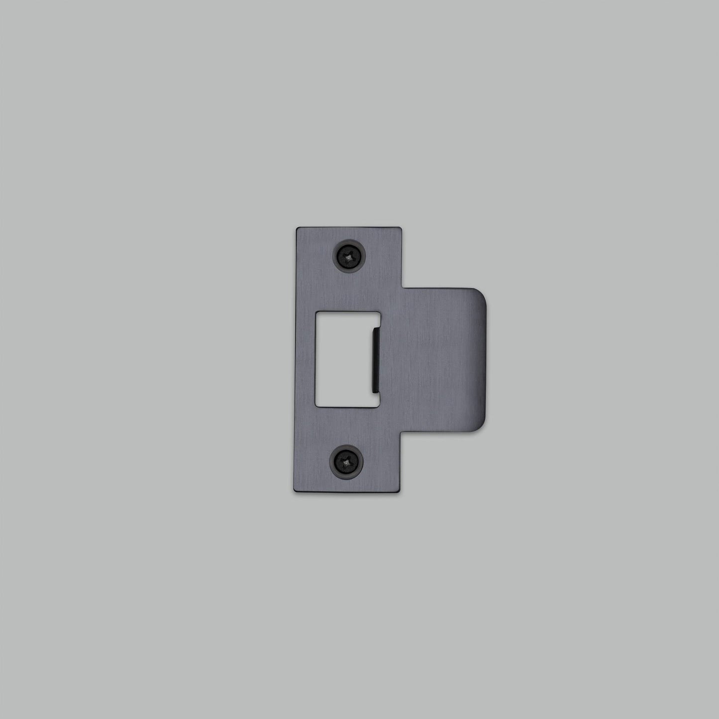Buster + Punch Strike Plate Kit / T Shaped / 54MM Door Gun Metal