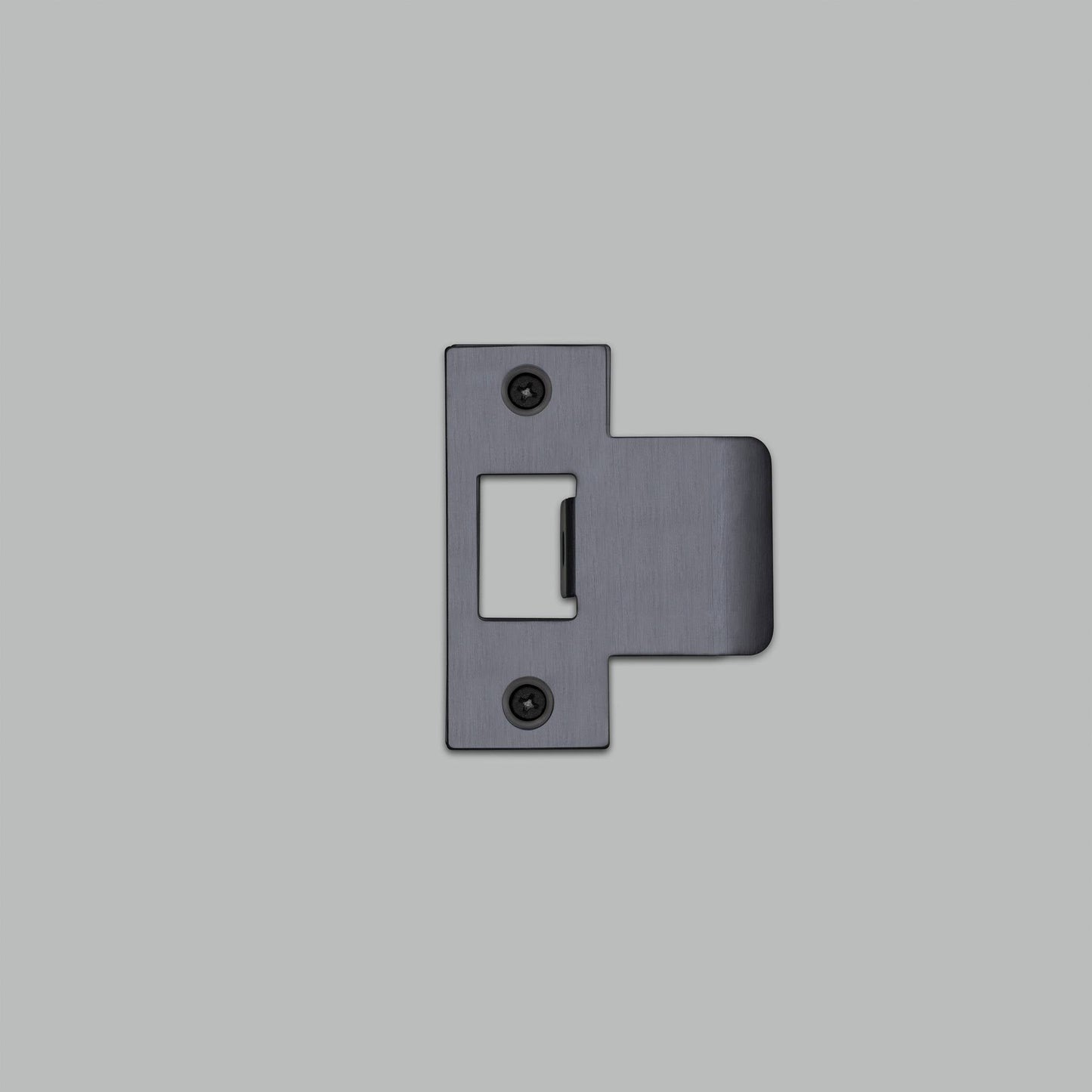 Buster + Punch Strike Plate Kit / T Shaped / 60MM Door Gun Metal