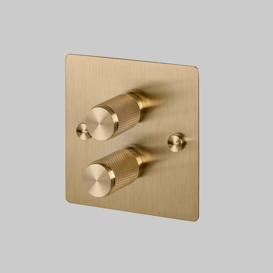 Buster + Punch 2G Dimmer / 120W / Cross Brass