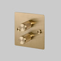 Buster + Punch 2G Dimmer / 120W / Cross Brass