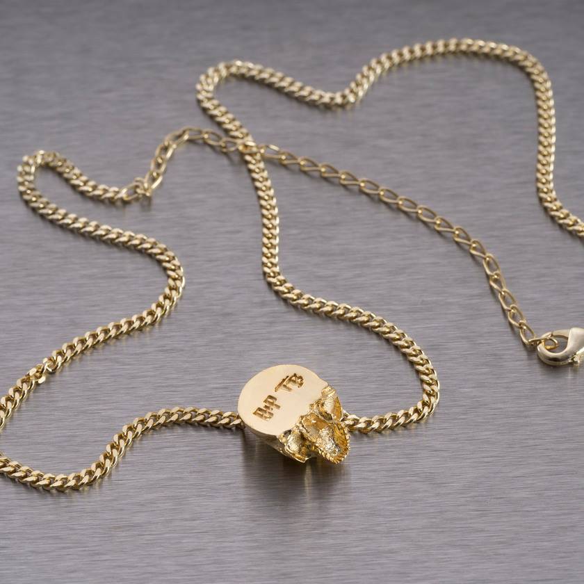 Buster + Punch Skull Necklace / Travis Barker