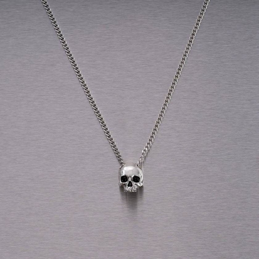 Buster + Punch Skull Necklace / Travis Barker Steel