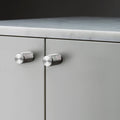 Buster + Punch Furniture Knob / Cross Steel