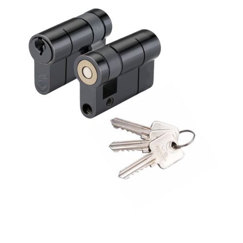V10 Euro Single Cylinder 46mm Keyed Alike