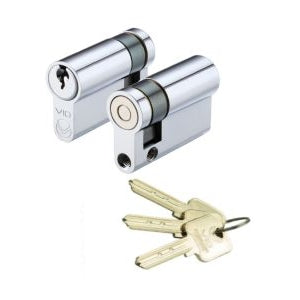 V10 Euro Single Cylinder 46mm Keyed Alike